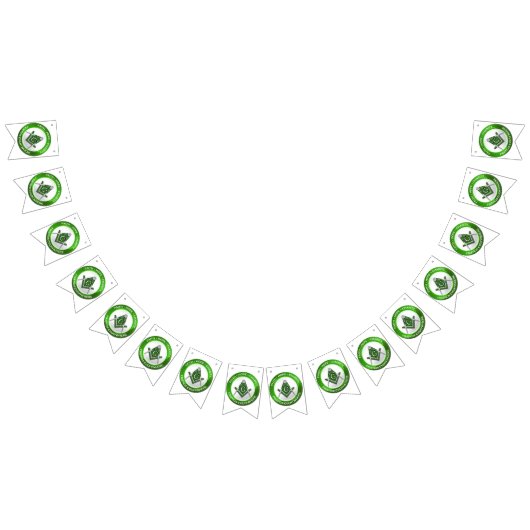 Masonic Bunting Banner Green バンティングフラッグ (全)