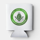 Masonic Cooler Green 缶クーラー (裏面)