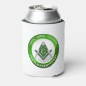 Masonic Cooler Green 缶クーラー (缶裏面)