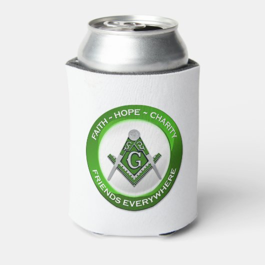 Masonic Cooler Green 缶クーラー (缶裏面)