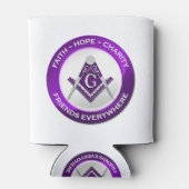 Masonic Cooler Purple 缶クーラー (裏面)