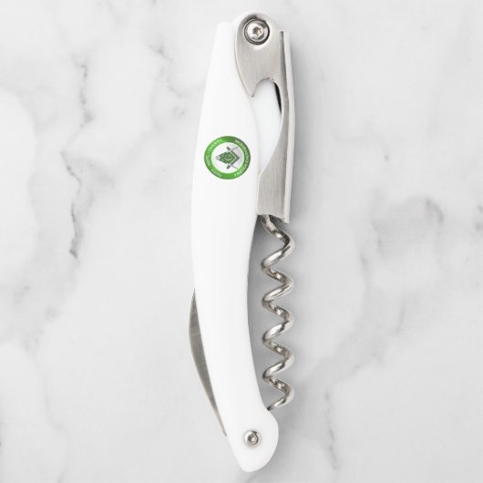 Masonic Corkscrew Green ソムリエナイフ (裏面)