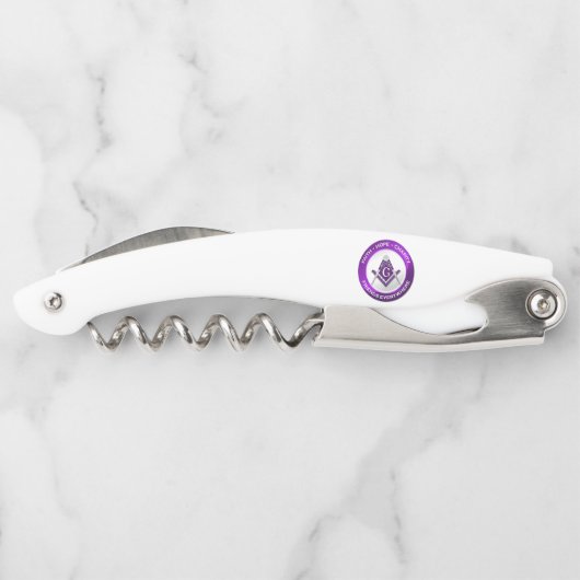 Masonic Corkscrew Purple ソムリエナイフ (裏面)