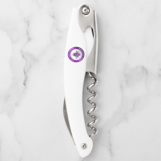 Masonic Corkscrew Purple ソムリエナイフ (裏面)