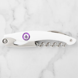 Masonic Corkscrew Purple ソムリエナイフ