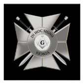 Masonic cross ポスター (正面)