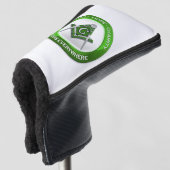Masonic Golf Putter Cover Green ゴルフヘッドカバー (3/4 正面)
