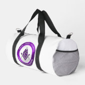 Masonic Gym Bag Purple ダッフルバッグ (右コーナー)