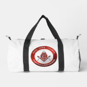 Masonic Gym Bag Red ダッフルバッグ (正面)