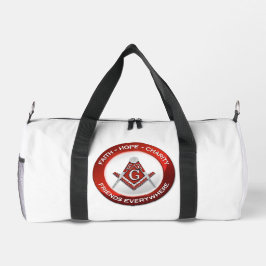 Masonic Gym Bag Red ダッフルバッグ