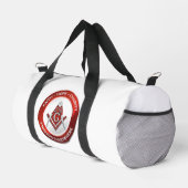 Masonic Gym Bag Red ダッフルバッグ (右コーナー)