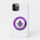Masonic iPhone/iPad Case Case-Mate iPhoneケース (裏)