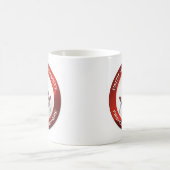 Masonic Mug - Red コーヒーマグカップ (中央)