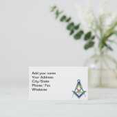 Masonic/OESカード 名刺 (スタンド正面)