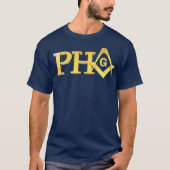 Masonic PHA Prince Hall Affiliation Square Tシャツ (正面)
