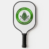Masonic Pickleball Paddle Green ピックルボールラケット (裏面)