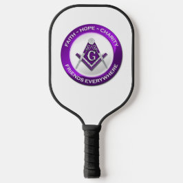 Masonic Pickleball Paddle Purple ピックルボールラケット