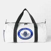 Masonic Print Gym Bag ダッフルバッグ (裏面)