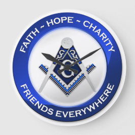 Masonic Wall Clock ラージ壁時計