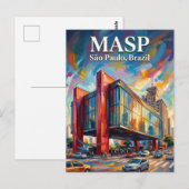MASP ブラジル ポストカード (正面/裏面)