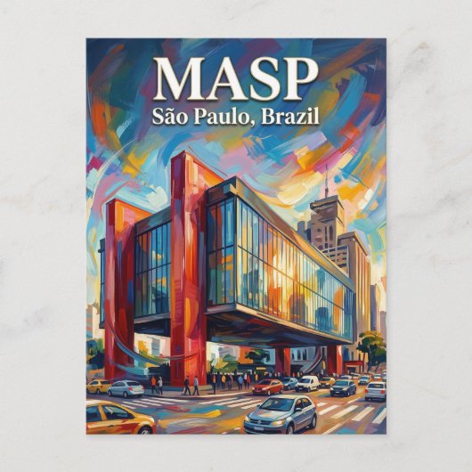 MASP ブラジル ポストカード (正面)