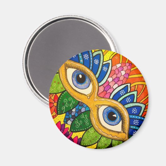 Masque vénitien マグネット (正面/裏面)