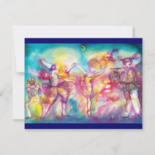 MASQUERADEパーティー，マルディグラスマスク，ダンス，音楽 (正面)