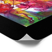 MASQUERADEパーティー，マルディグラスマスク，ダンス，音楽 ポスター (角)