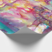 MASQUERADEパーティー，マルディグラスマスク，ダンス，音楽 ラッピングペーパー (角)