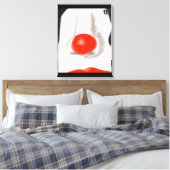 Masquerade #Abstract #circus #clown #hypocrisy キャンバスプリント (インサイチュ (寝室))