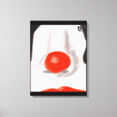 Masquerade #Abstract #circus #clown #hypocrisy キャンバスプリント (正面)