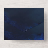 Masquerade BallとRSVPテンプレート オールインワン招待状 (裏面)