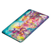 MASQUERADE BALL，マルディグラスマスク，ダンス，音楽 マグネット (左側)