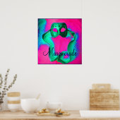 "Masquerade I"ポスター – カスタマイズ可能 ポスター (キッチン)