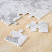 Masquerade Mask  Colored in Grays ジグソーパズル (側面)