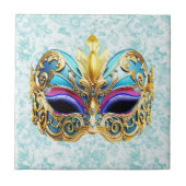 Masquerade Mask with the Golden Embellishments タイル (正面)