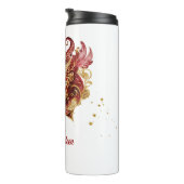 Masquerade Motif Sweet 16赤金ゴールドID1032 タンブラー (回転右)