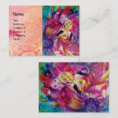 MASQUERADE NIGHT Music, Decor,シアターアーティスト 名刺 (正面/裏面)