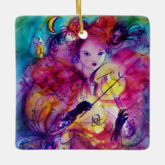 MASQUERADE NIGHT / Violinist in the Nightjt セラミックオーナメント (正面)