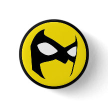 Masqueraderの紋章ボタン1.25インチ