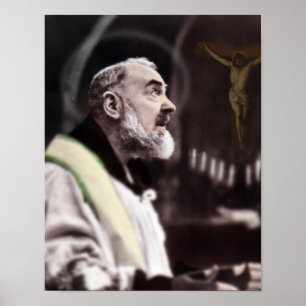 Mass.のSt Padre PIO ポスター