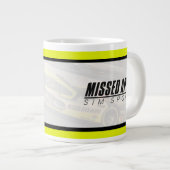 MASS レーシング ジャンボマグ ジャンボコーヒーマグカップ (正面右)