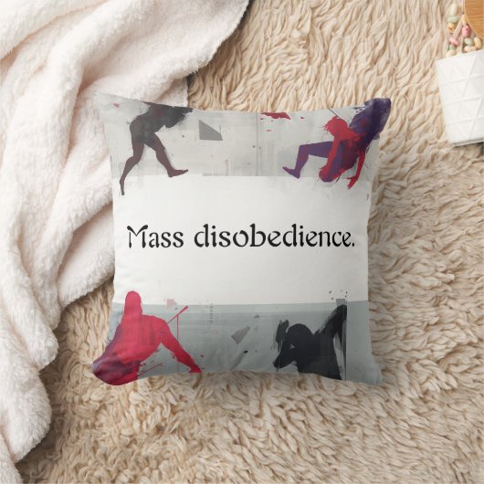 Mass disobedience. クッション (ブランケット)