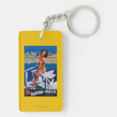 Massaのマリーナ旅行ポスター キーホルダー (裏面)