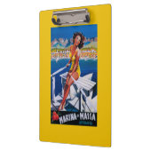 Massaのマリーナ旅行ポスター クリップボード (左)