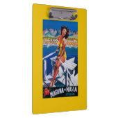 Massaのマリーナ旅行ポスター クリップボード (右)