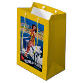 Massaのマリーナ旅行ポスター ミディアムペーパーバッグ (裏面アングル)