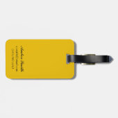 Massaのマリーナ旅行ポスター ラゲッジタグ (裏面横)