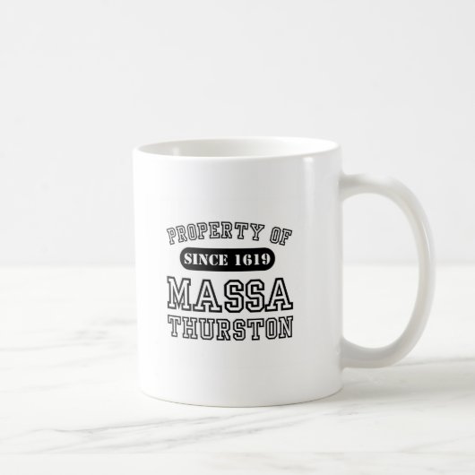 Massa Thurstonのマグの特性 コーヒーマグカップ (右)