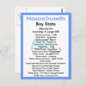 Massachusettsについて ポストカード (正面/裏面)